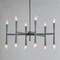 Maxim Lighting Rome 12-Light Chandelier 24626BK - alternate 3